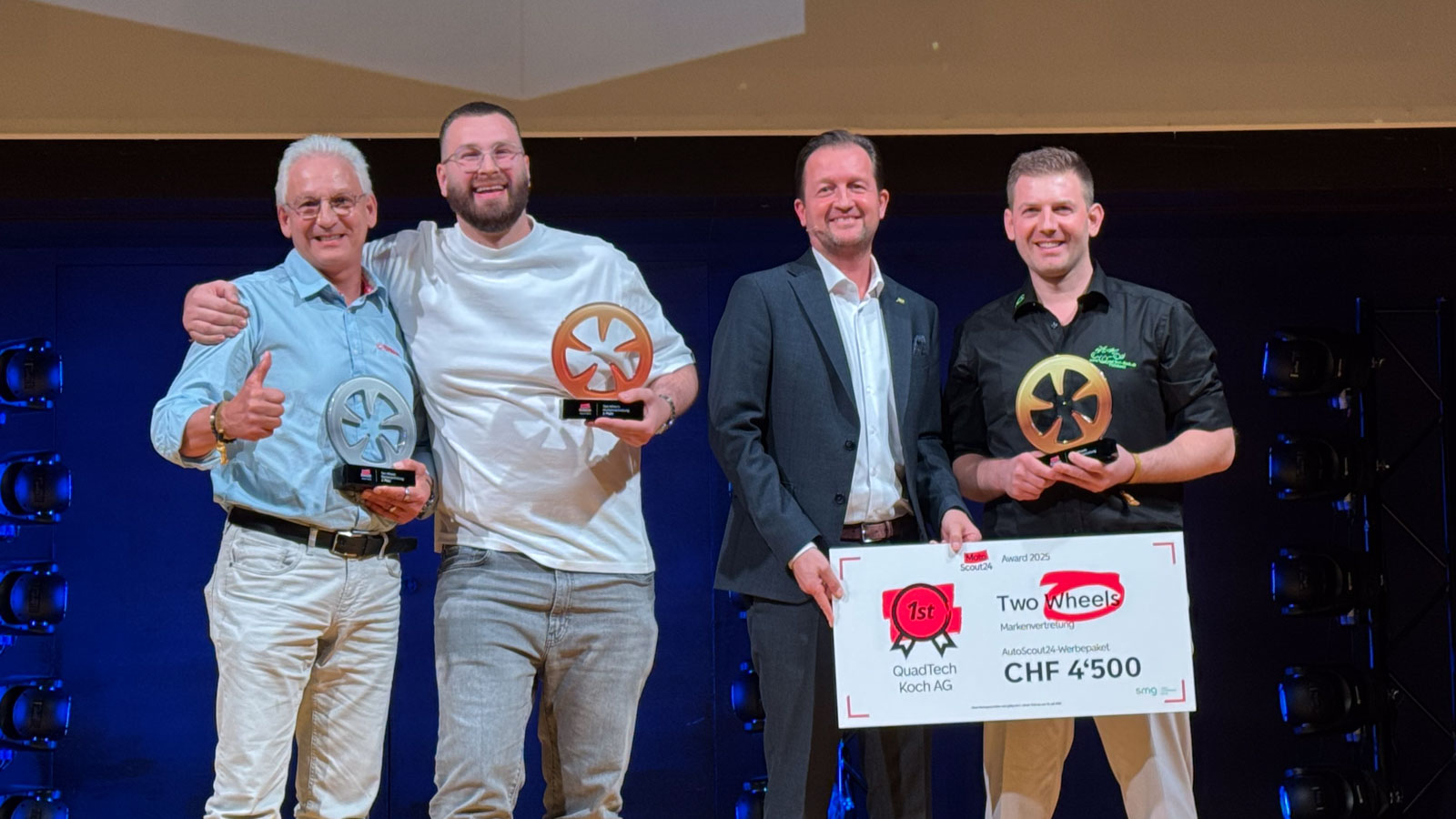 Motoscout The Night - Erster Platz Two Wheels 2025